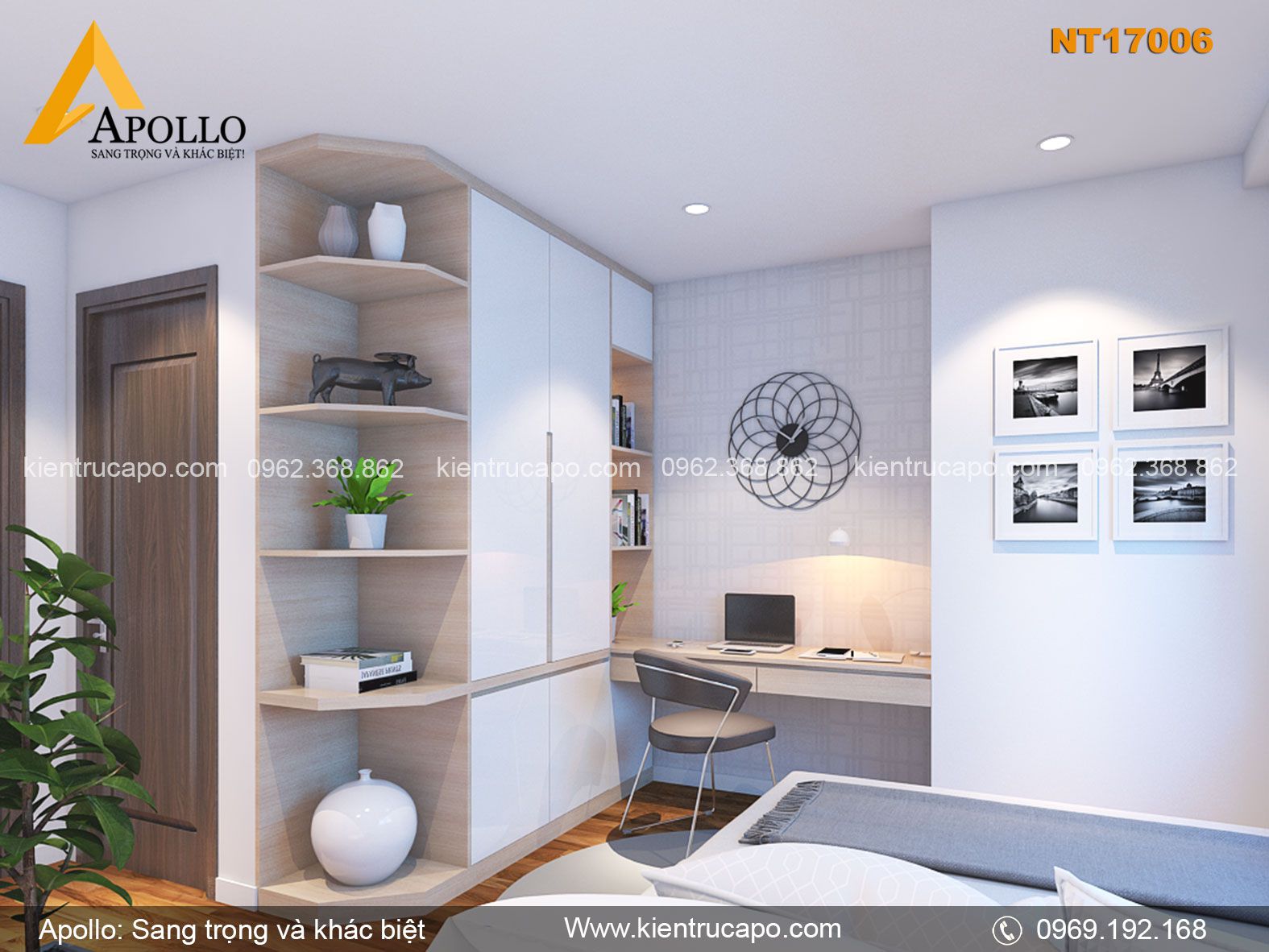 Chung cư hiện đại giữa thành phố (NT17006)